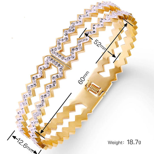 New Diamond Bracelet Latest Trending Design For Women & Girls