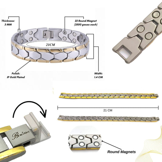 Titanium Bracelet For Men Just Rs.999/-