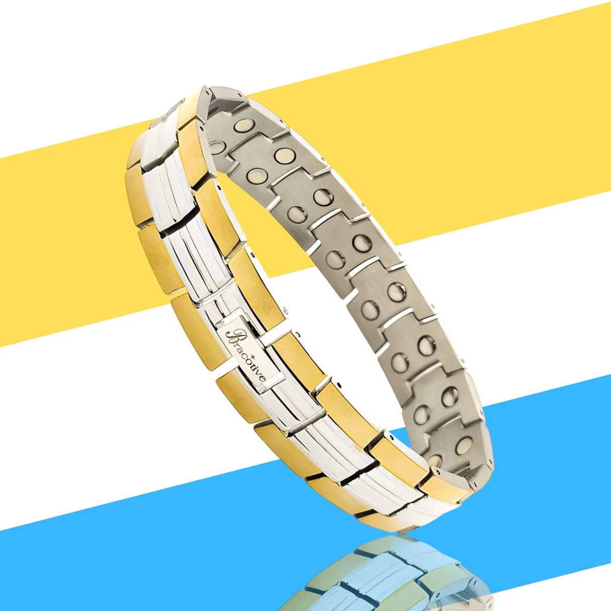 Titanium Bio Magnetic Bracelet For Men Stainless Steel Bracelet Maintain Blood Circulation In Body