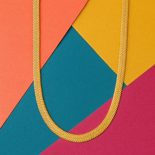 Trendy Plain Snake Chain For Women Dailywear Officewear Simple Chain For Girls