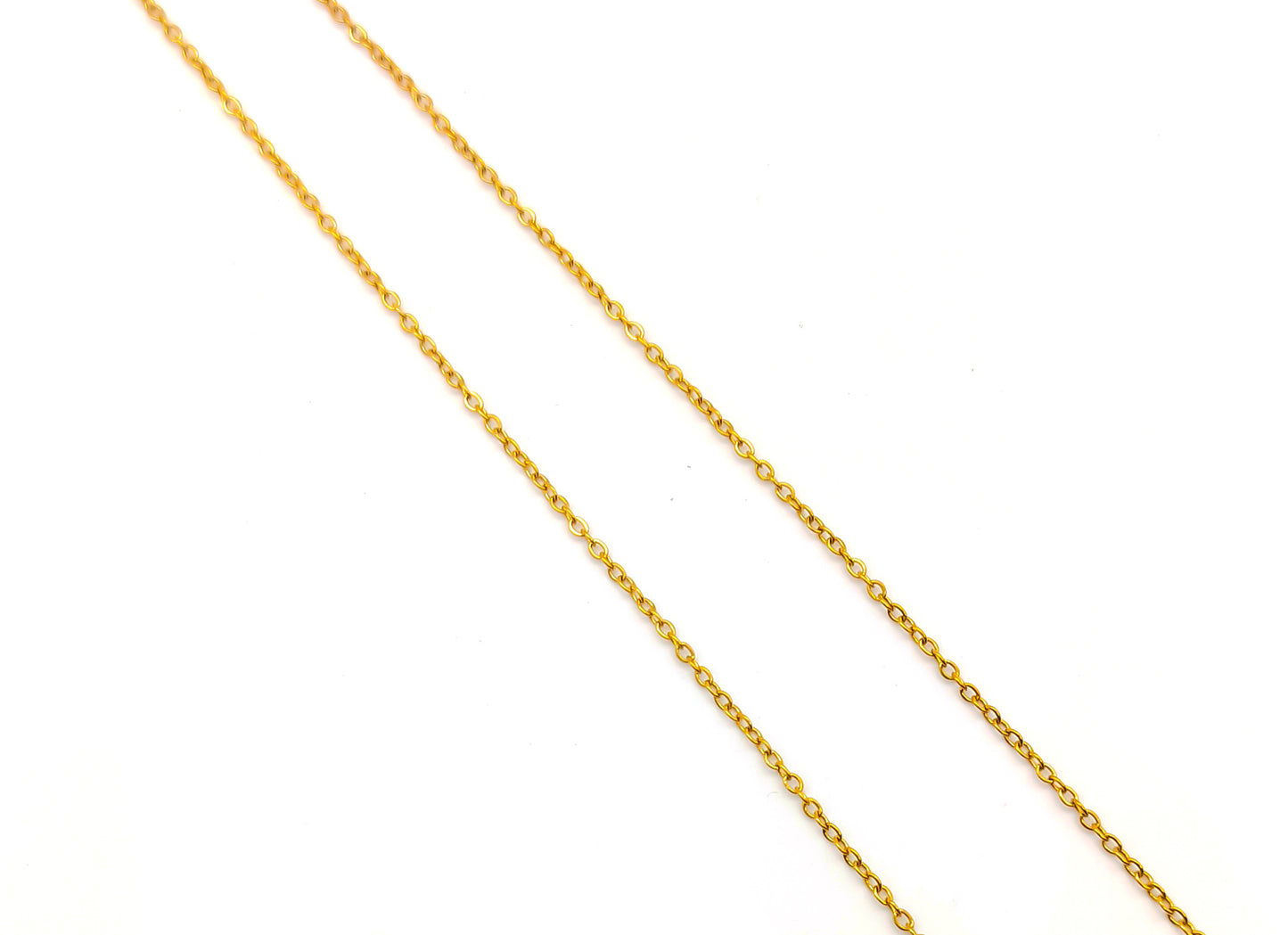 Double Chain Diamond Pendant Necklace Best Gift For Womens And Girls