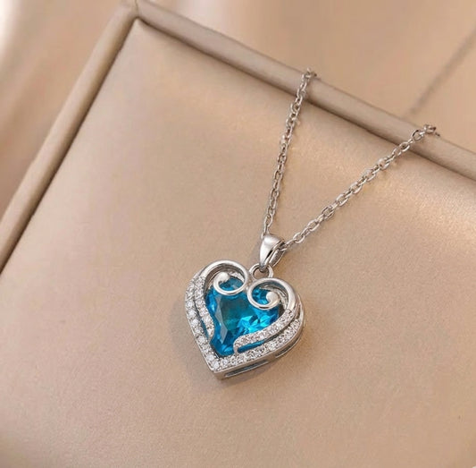 Combo Silver Anti Tarnish Chain Pendant For Women Just Rs.999/-