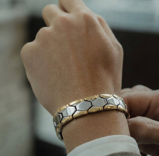 Premium Titanium Bracelet For Men Just Rs.1099/-