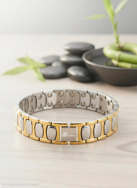 Premium 32 Magnetic Titanium Bracelet For Men Just Rs.1099/-
