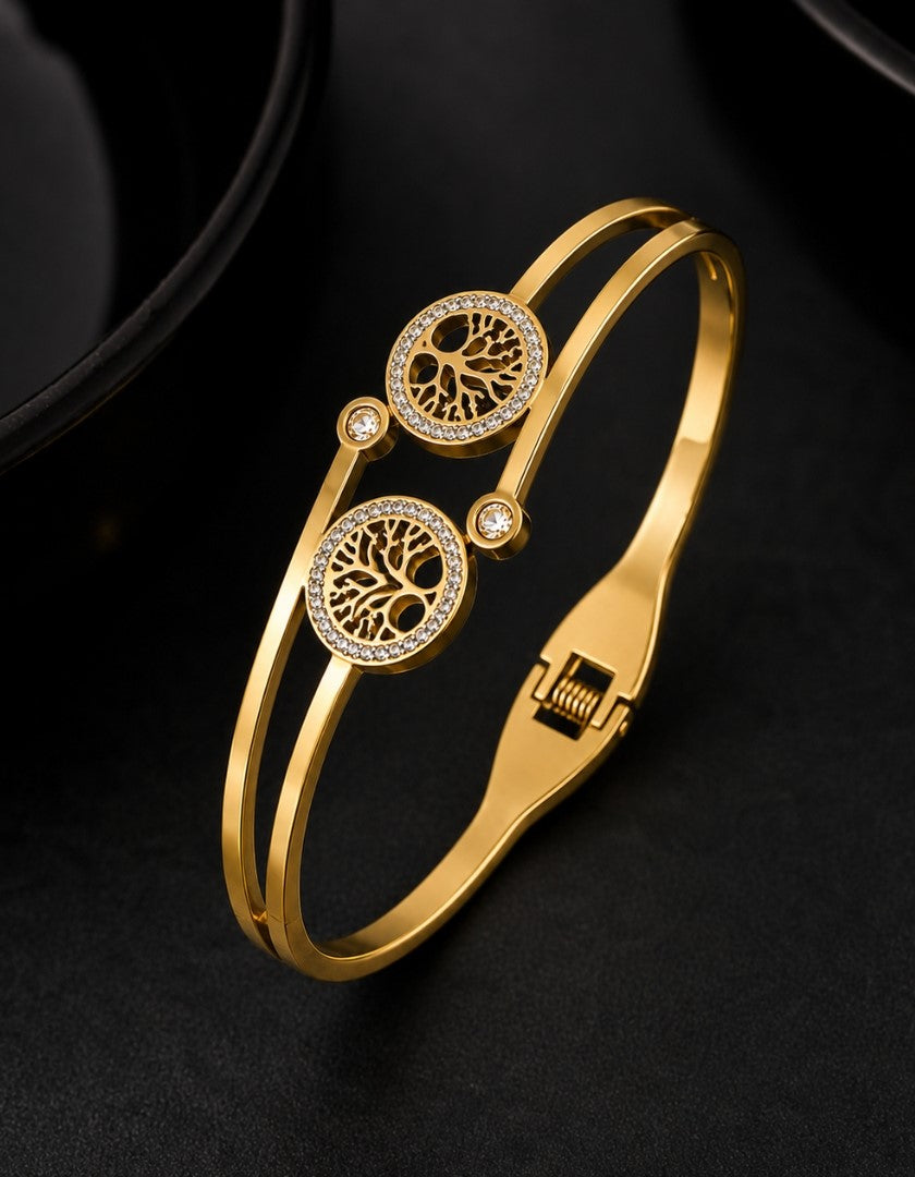 Gold Tree Bangle For Women Just Rs.399/-