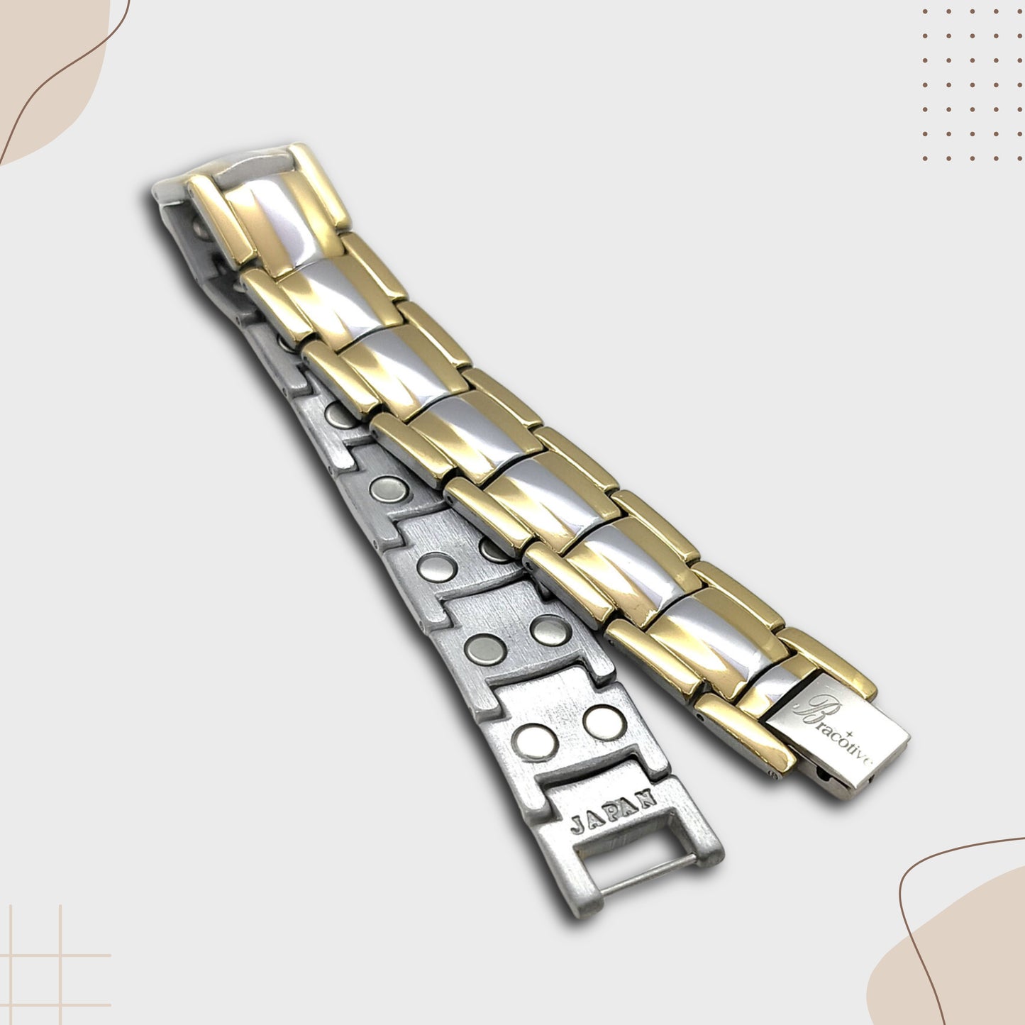 Magnetic Bracelet For Men Bp Maintain Titanium Stainless Steel Bracelet For Bio Magnetic Bracelet