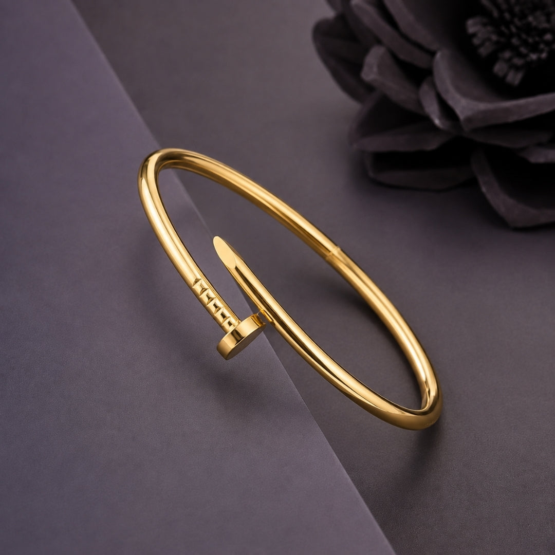 Gold Nail Bangle For Women Just Rs.399/-