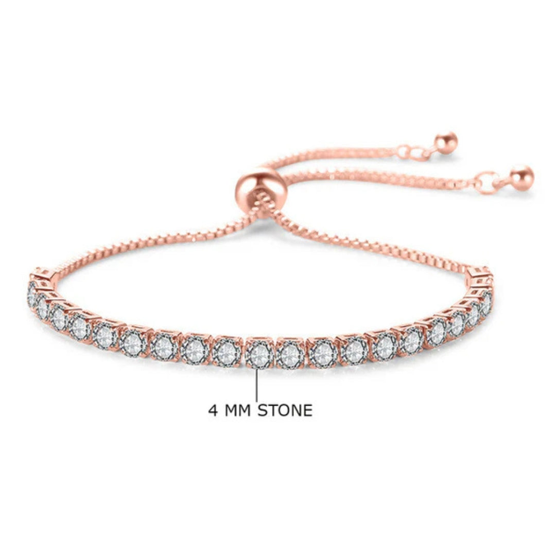 Round Diamond Anti Tarnish Bracelet For Women Just Rs.399/-