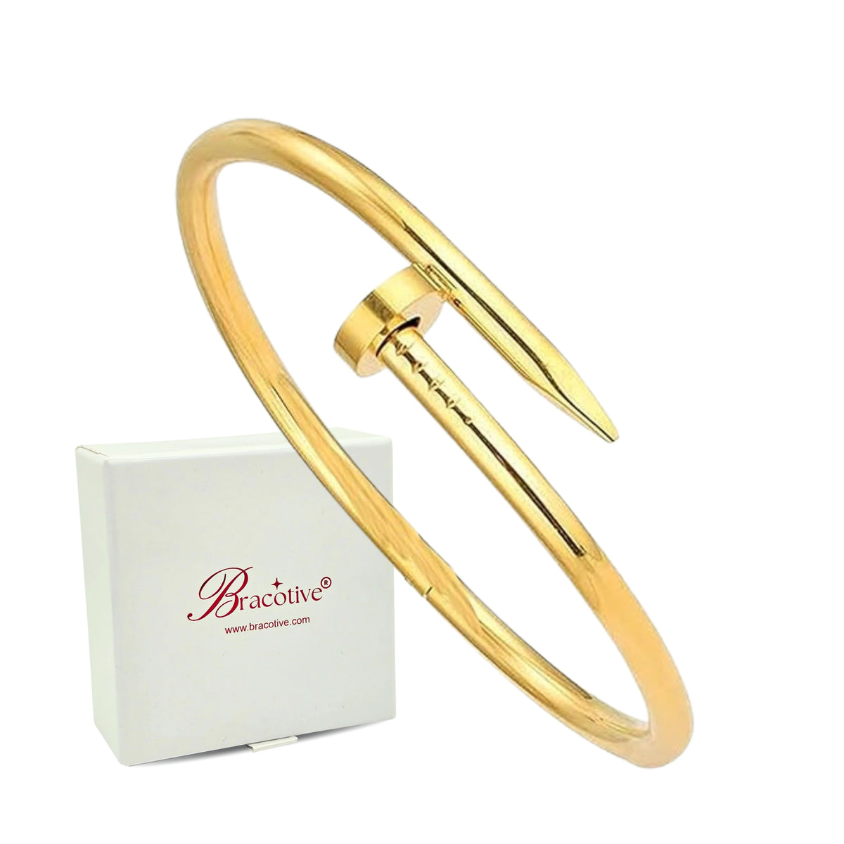 Gold Nail Bangle For Women Just Rs.399/-