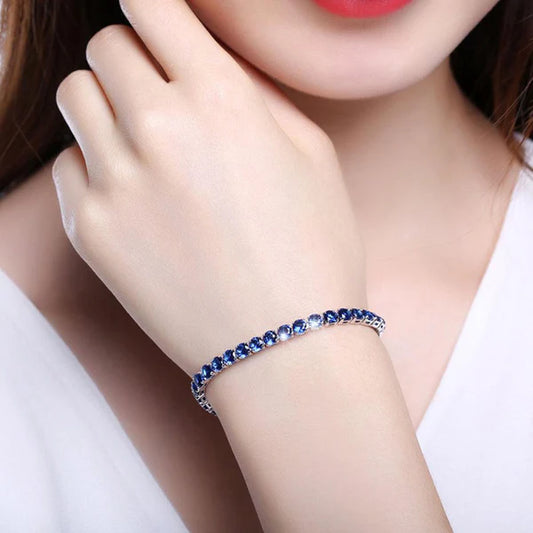 Blue Diamonds Bracelet For Women Just Rs.399/-