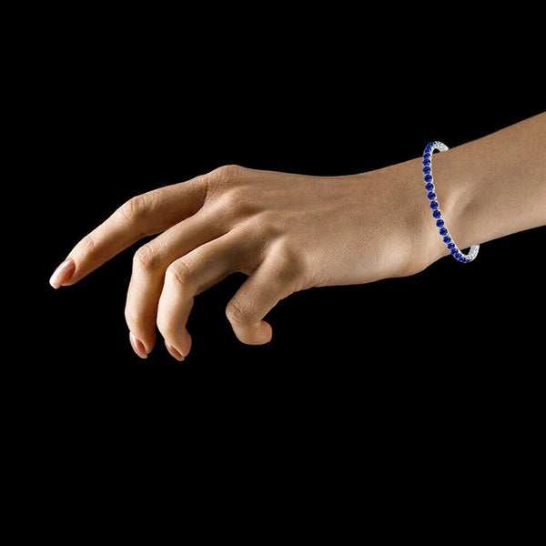 Blue Diamonds Bracelet For Women Just Rs.399/-