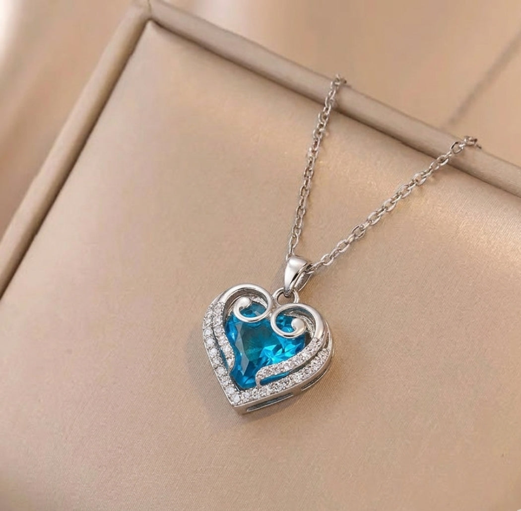 Combo Silver Anti Tarnish Chain Pendant For Women Just Rs.999/-