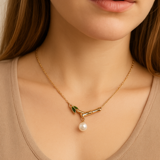Stylish Rosegold Anti Tarnish Waterproof Daily Wear Necklace For Girls&Women Best Gift For Birthday