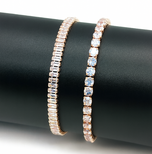 New Diamond Bracelet Latest Trending Design For Women & Girls Pack of 2 Different Design